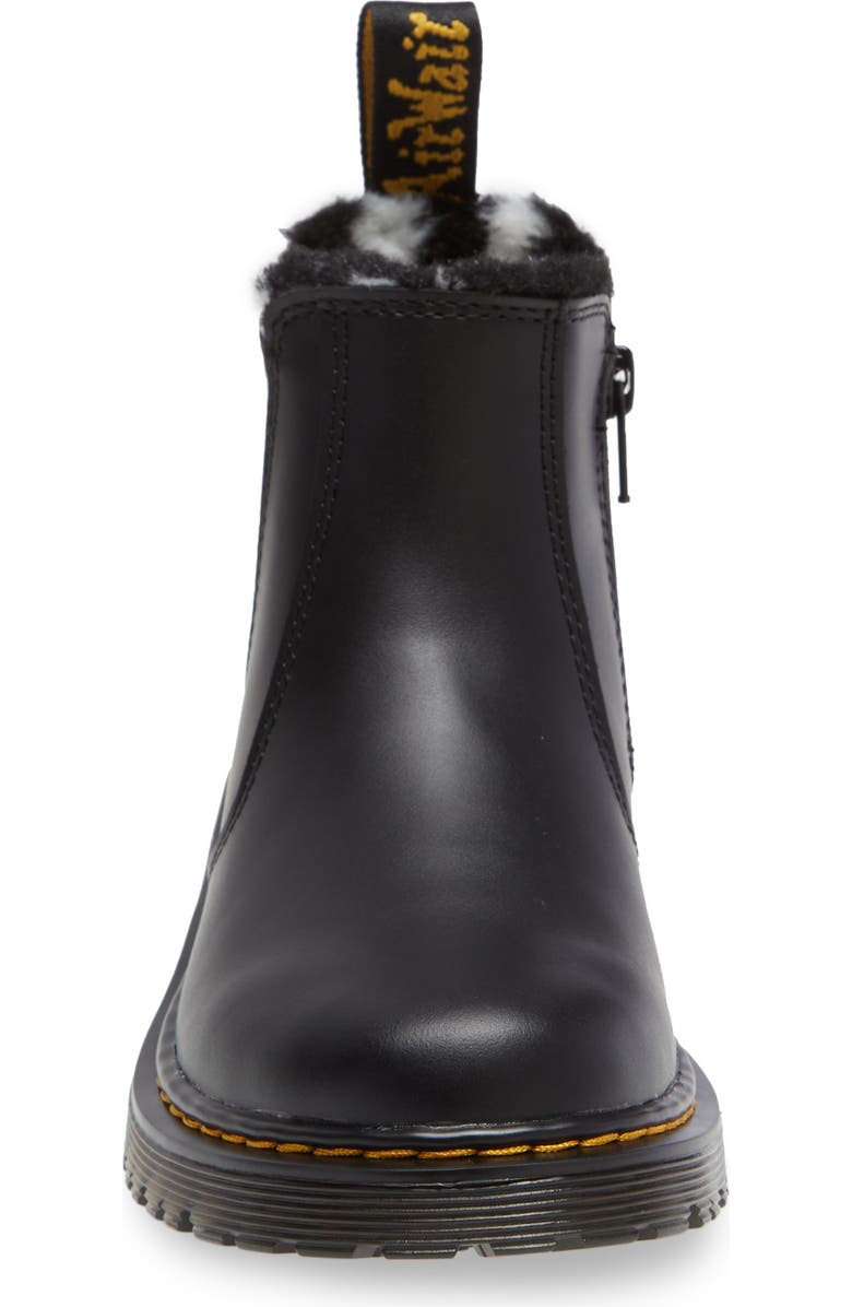 Dr. Martens 2976 Leonore Faux Fur Lined Chelsea Boot, Alternate, color,