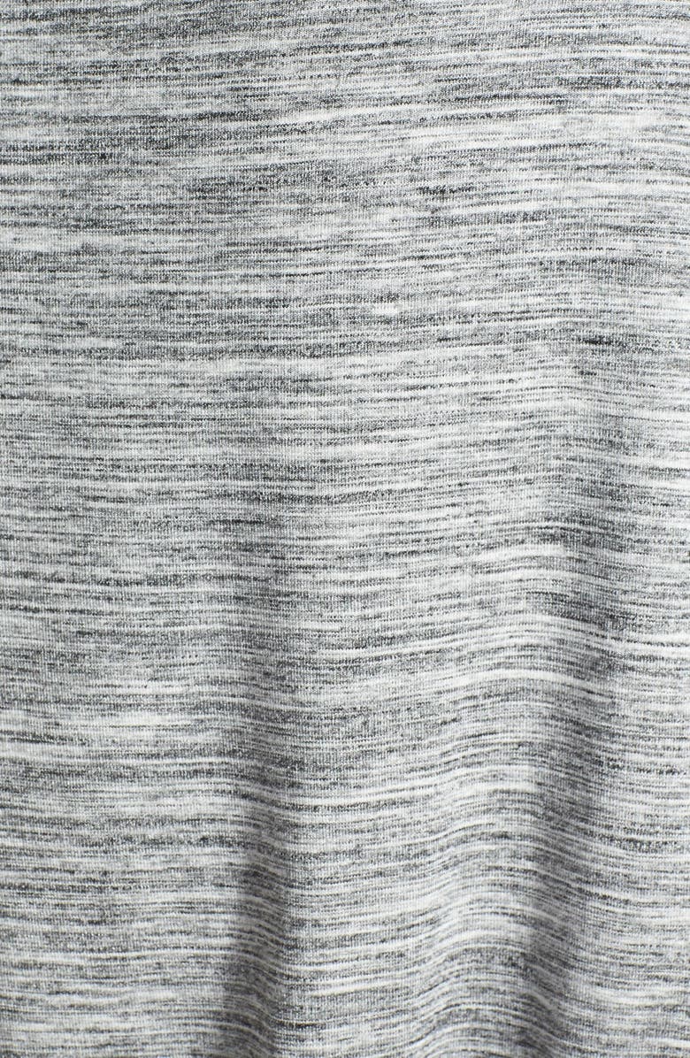 Caslon<sup>®</sup> Three Quarter Sleeve Round Neck Stretch Knit Dress, Alternate, color,