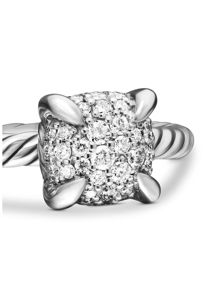 Chatelaine® Ring in Silver Pave with Full Pavé Diamonds, Alternate, color, SILVER PAVE
