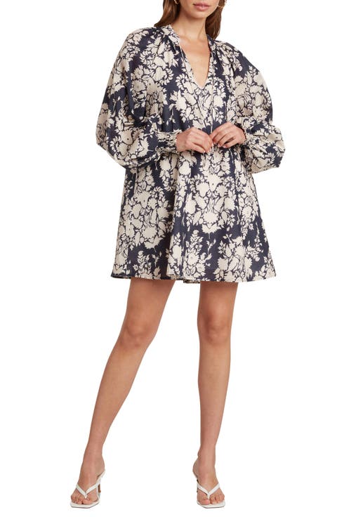 Ava Floral Long Sleeve Minidress