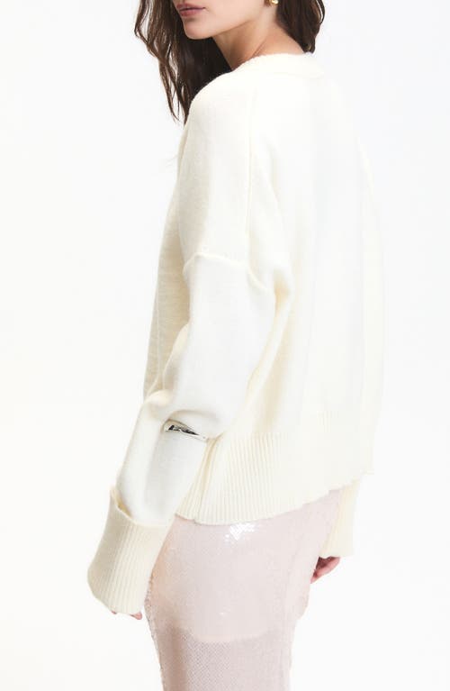 Deluc Ryan Crewneck Sweater In Neutral