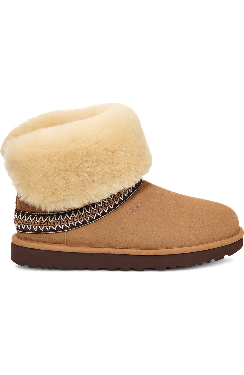 UGG<sup>®</sup> Classic Short Crescent Bootie, Alternate, color, Che