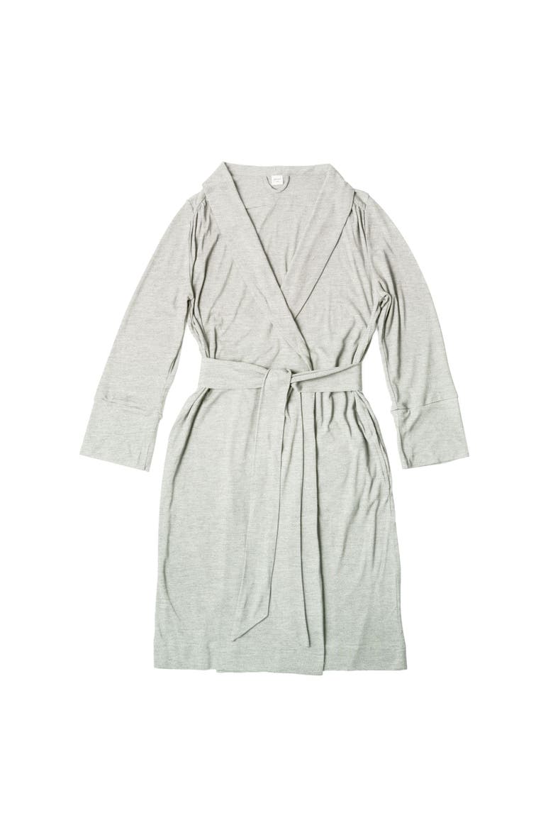 Goumi You'll Live In Mom Robe, Main, color, storm gray