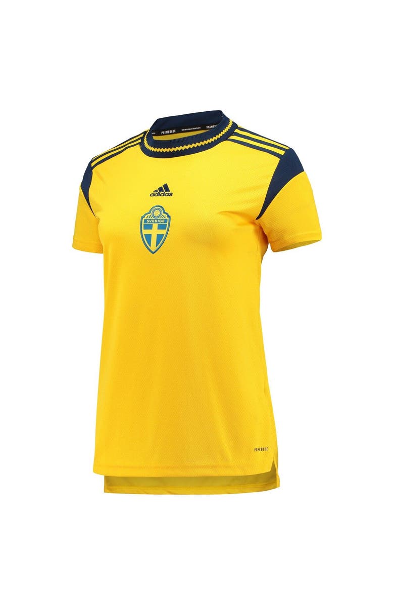 adidas Women's adidas Yellow Sweden Women's National Team 2022 Replica Jersey, Alternate, color, 