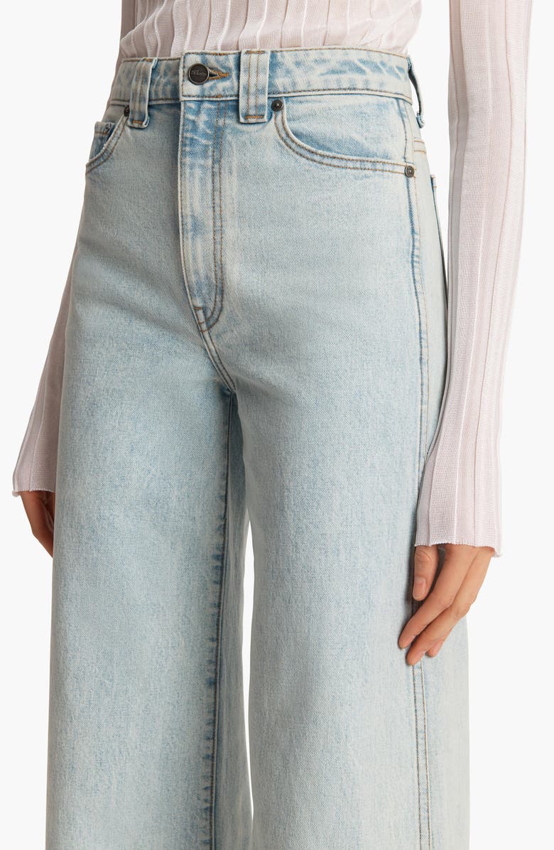 Khaite Dane Wide Leg Jeans, Alternate, color, Shelburne