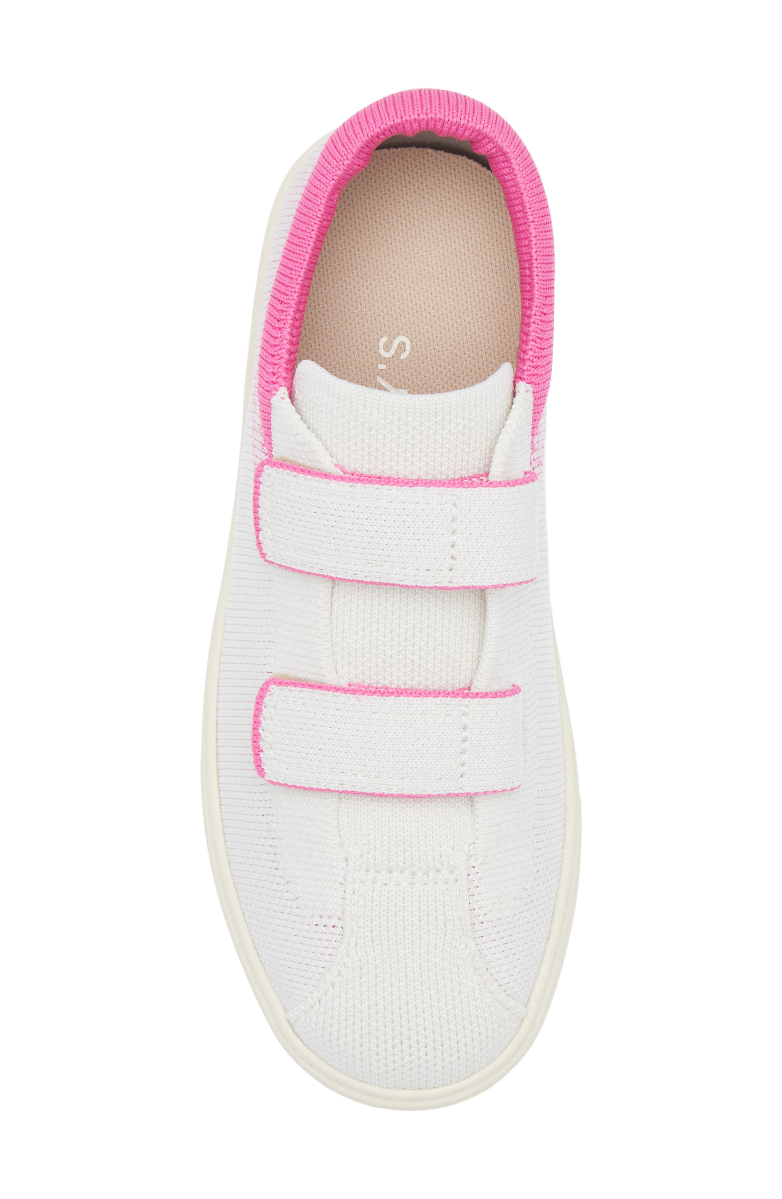 Kids' The Kids Strap Sneaker, Alternate, color, PINK TAFFY