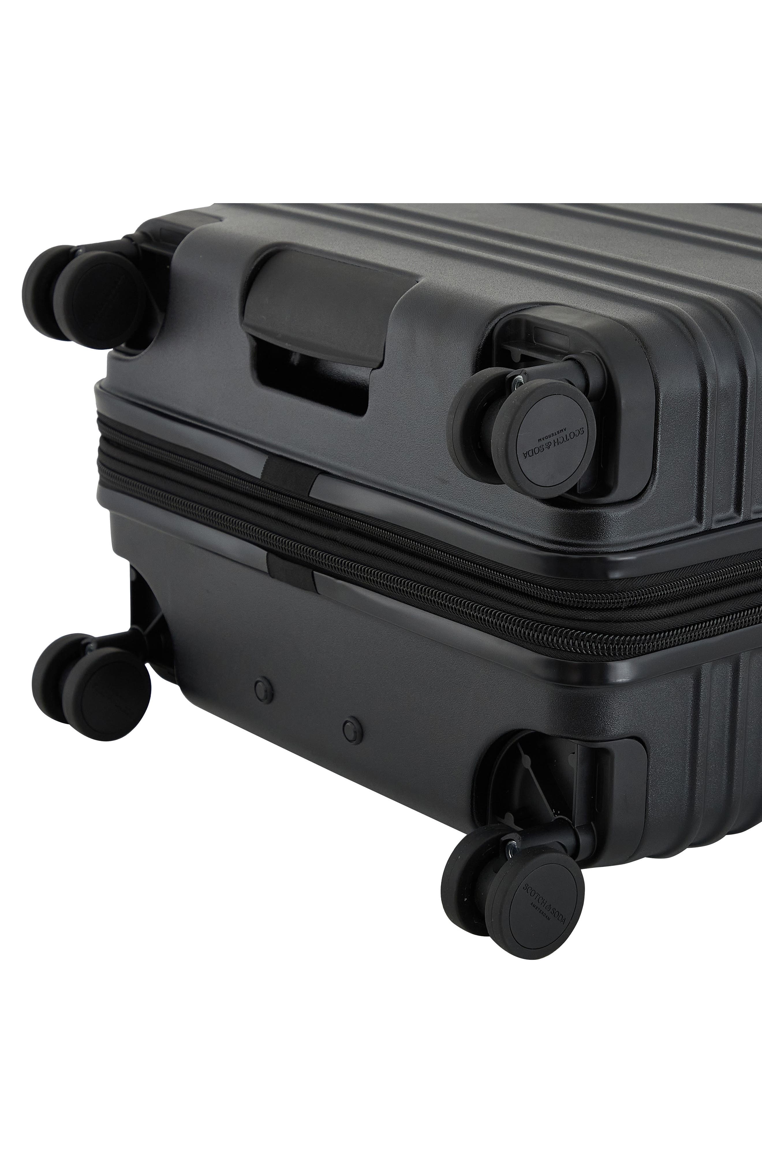 Scotch & Soda Rotterdam 3-Piece Luggage Set, Alternate, color, Black