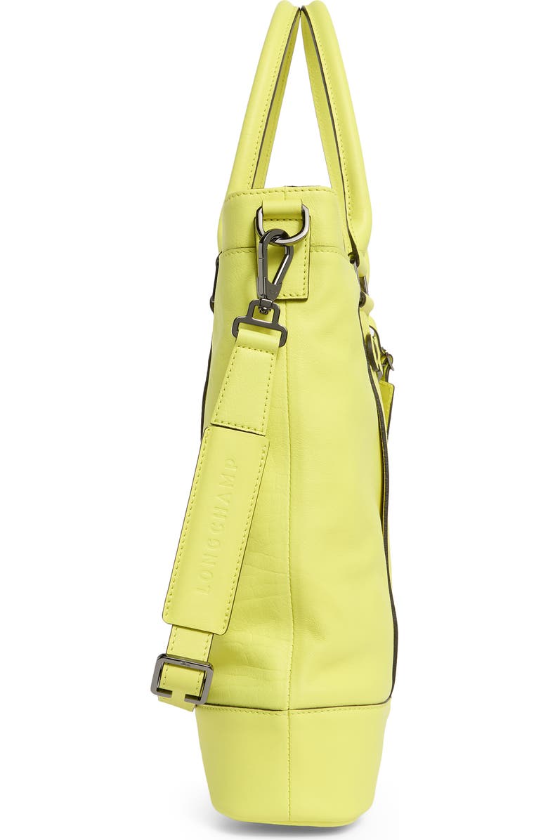 Longchamp LC3D N/S Leather Tot Bag, Alternate, color, Neon