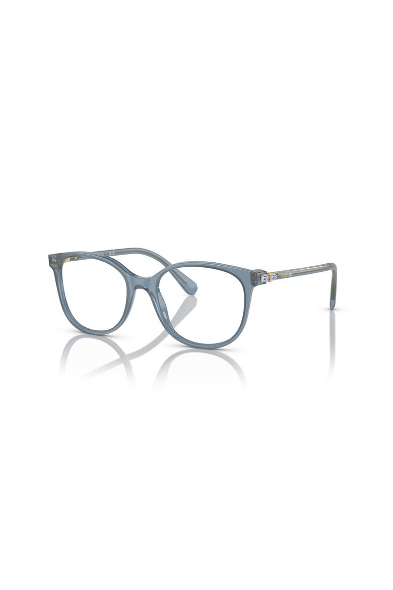 53mm Square optical glasses, Main, color, Blue