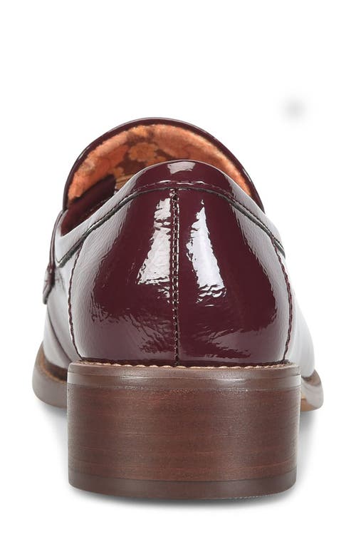Korks Frey Patent Loafer In Brown