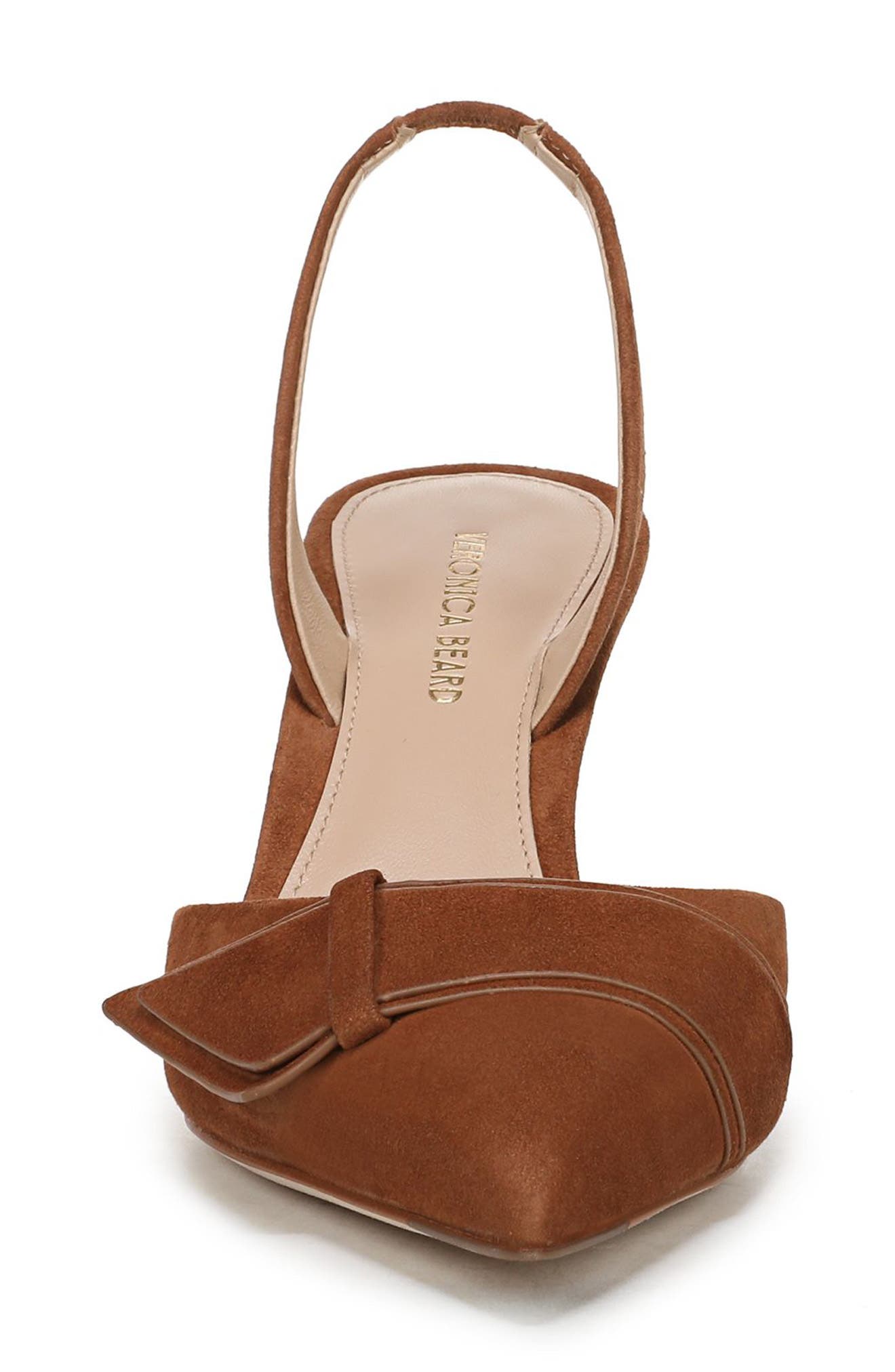 Veronica Beard Lisbeth Slingback Pointed Toe Pump, Alternate, color, Hazelwood
