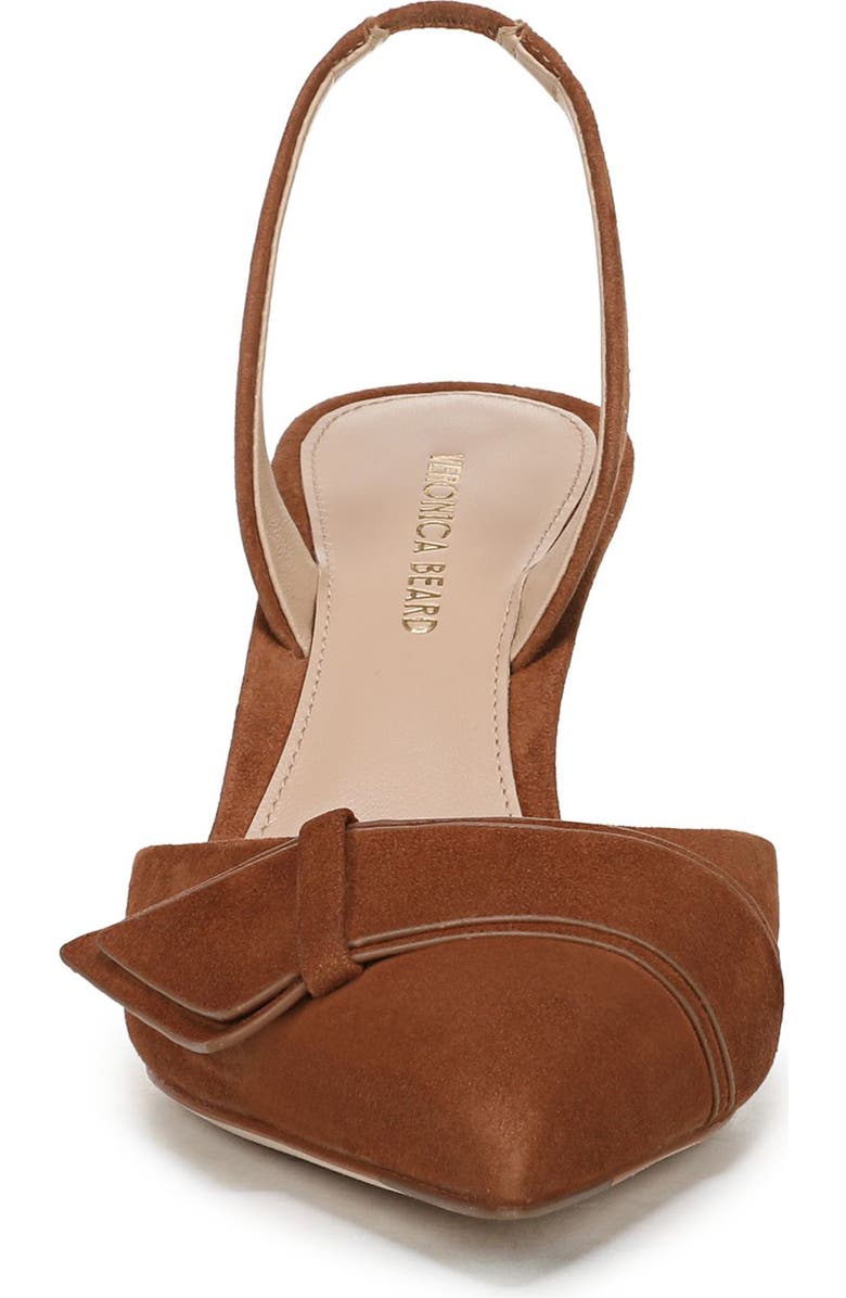 Veronica Beard Lisbeth Slingback Pointed Toe Pump, Alternate, color, Hazelwood