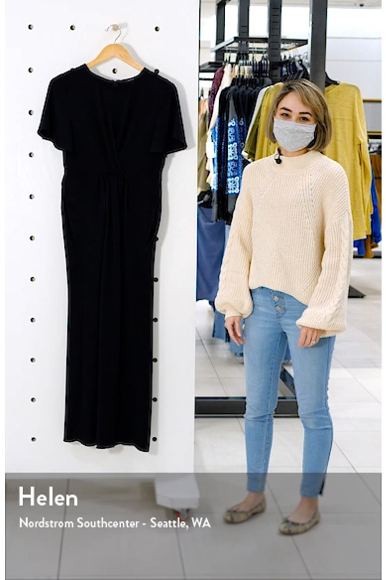 Twist Front Wide Leg Jumpsuit video