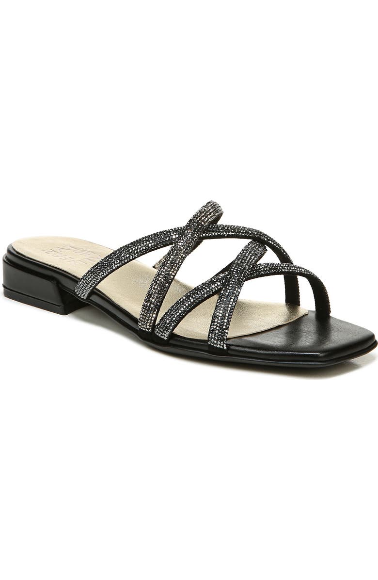 Naturalizer Abriana 2 Strappy Slide Sandal - Wide Width Available, Main, color,