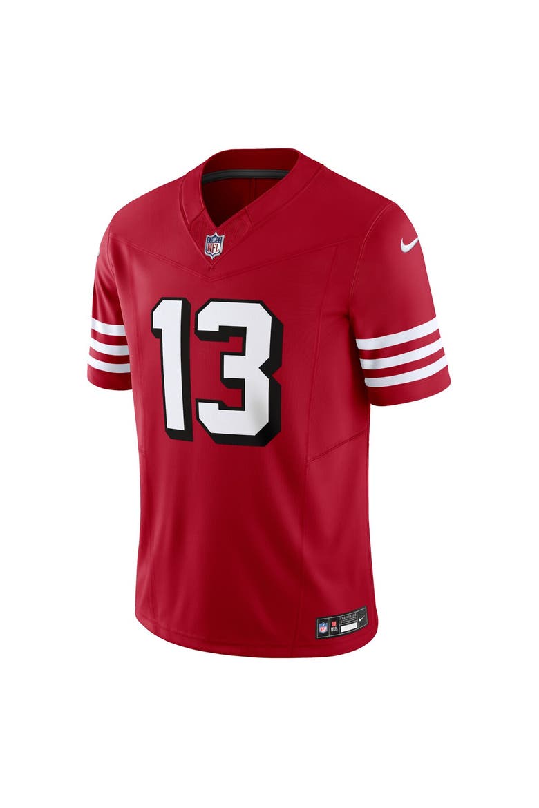 Men's Nike Brock Purdy Scarlet San Francisco 49ers Vapor F.U.S.E. Limited Jersey, Alternate, color, Scarlet