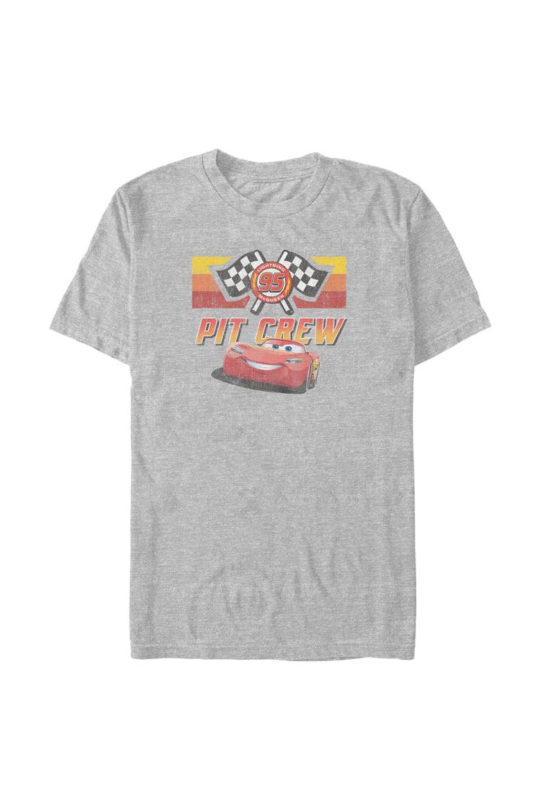 Men's Cars Pit Crew Team Graphic Tee, Main, color, Sport Grey