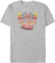 Cars Men's Cars Pit Crew Team Graphic Tee