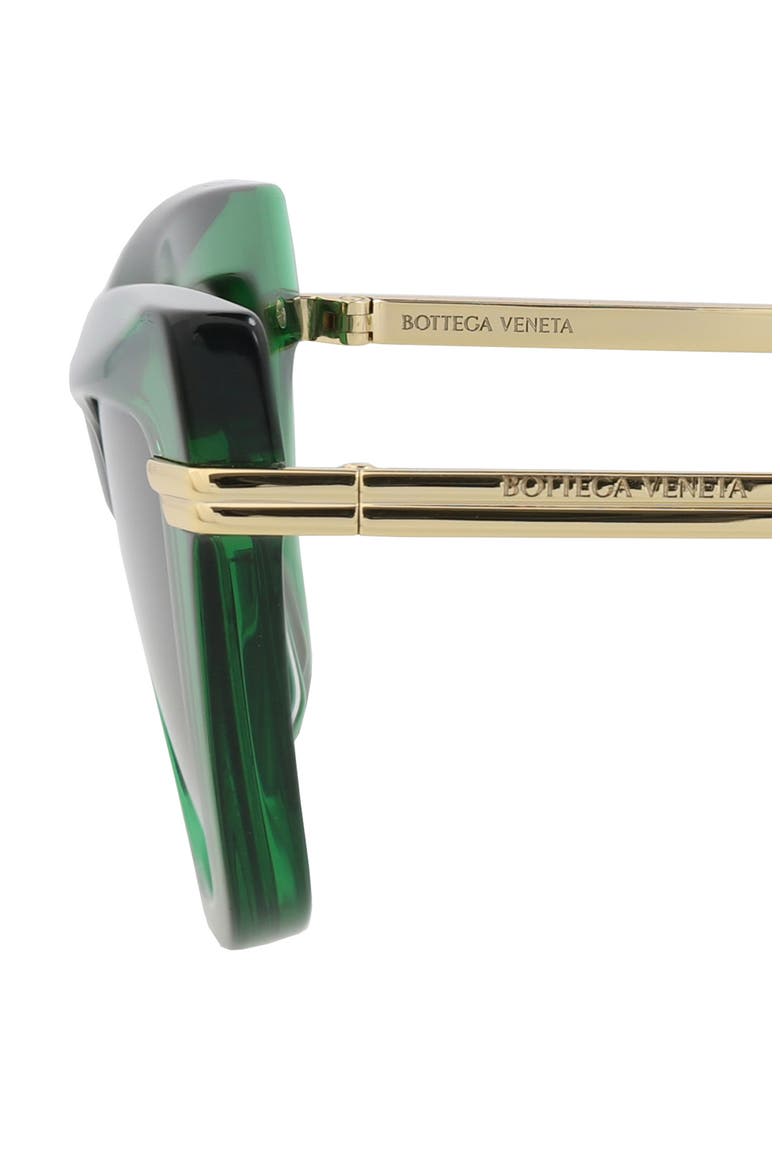 54mm Cat Eye Sunglasses, Alternate, color, GREEN GOLD GREEN
