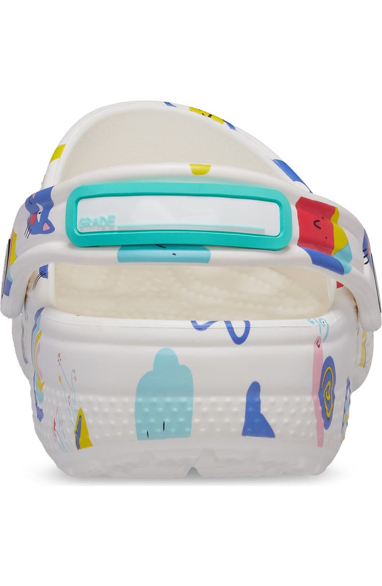 CROCS Kids' Classic Doodle Print Clog, Alternate, color,