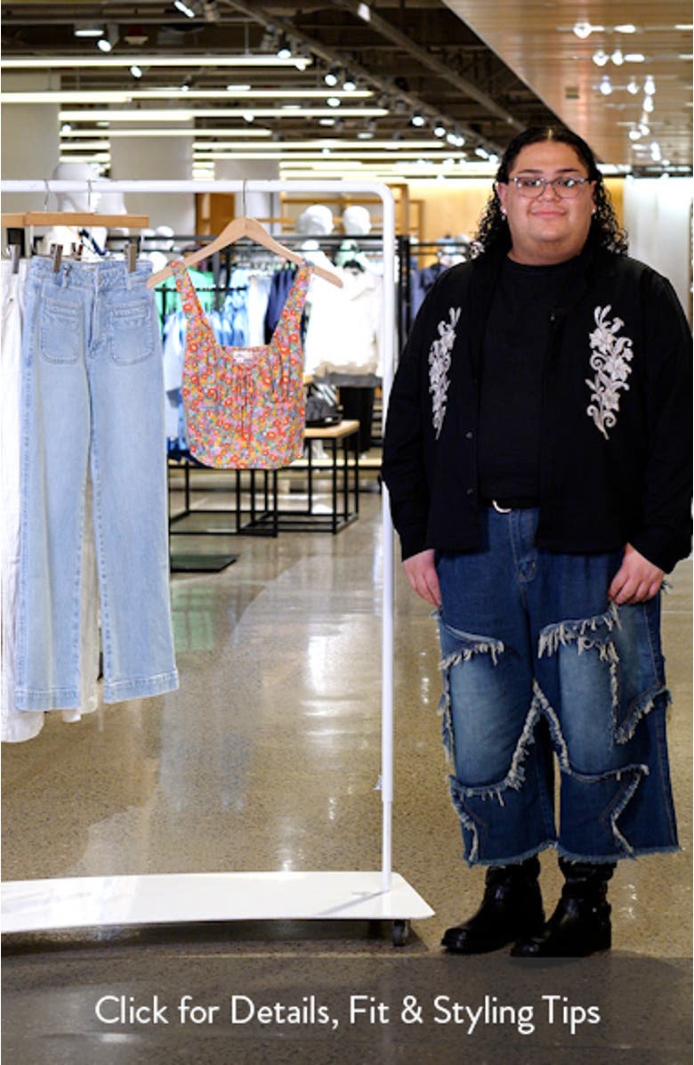 Las Dalias Floral Print Crop Tank, sales video thumbnail