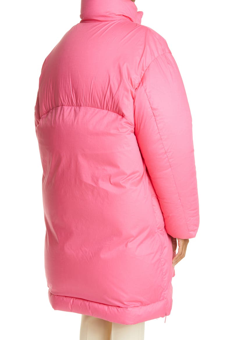 Down Puffer Coat, Alternate, color, PINK PINK