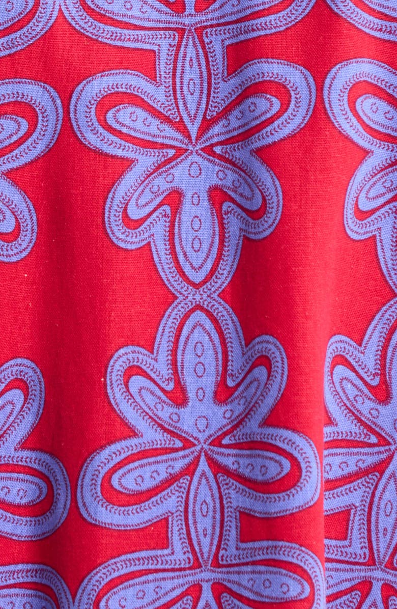 SUGARLIPS Rory Abstract Amory Halter Mini Dress, Alternate, color, Cherry-Multi