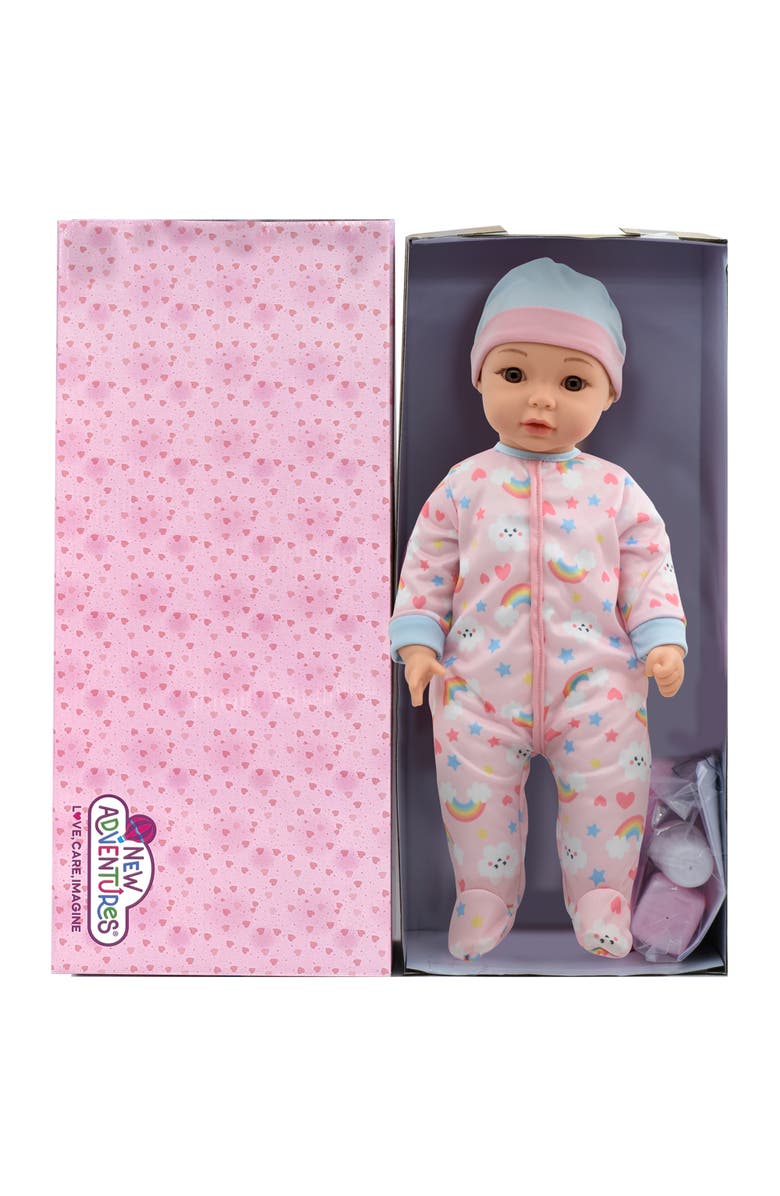 Little Darlings 19" Cuddle Baby Pink Kitty, Alternate, color, 