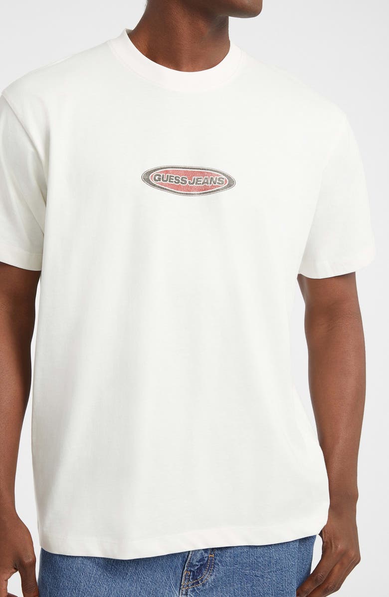 GUESS JEANS Logo Graphic T-Shirt, Alternate, color, 