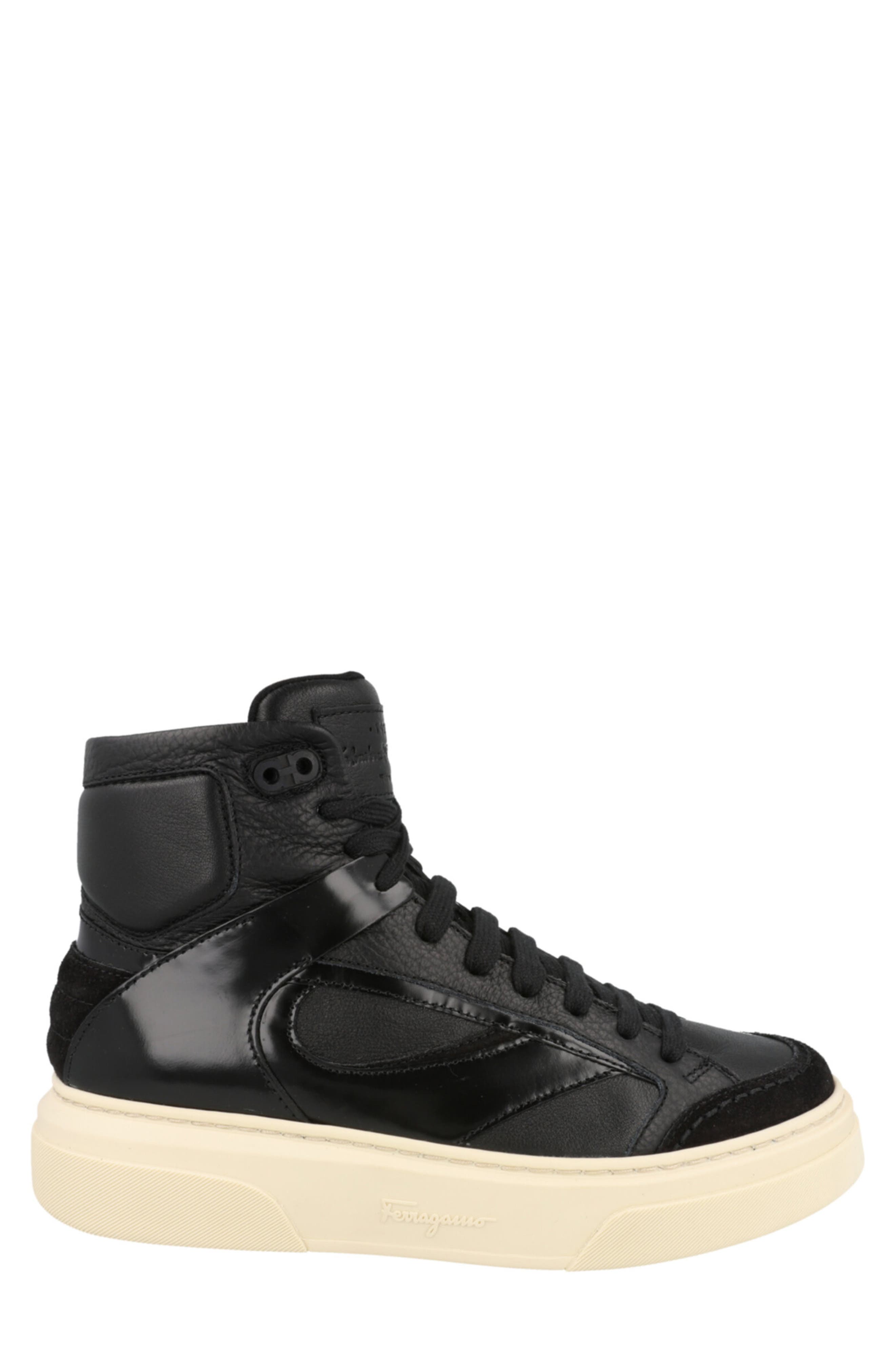 FERRAGAMO Cassio High Top Sneaker, Alternate, color, 