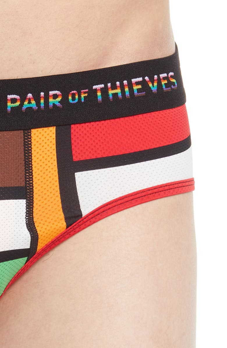 Pair of Thieves Pride SuperFit Briefs, Alternate, color, 