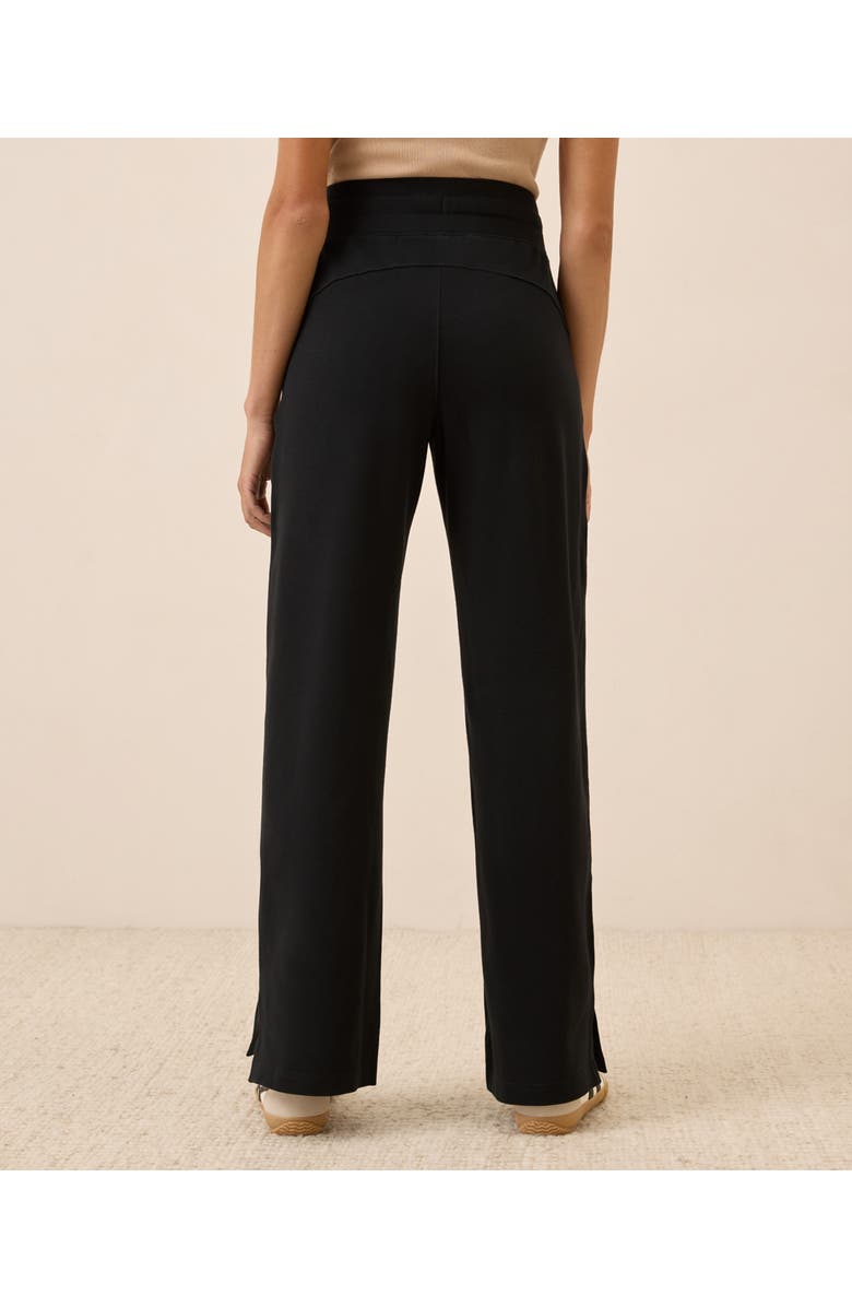 Pact Organic Cotton CloudKnit Wide Leg Pant, Alternate, color, 