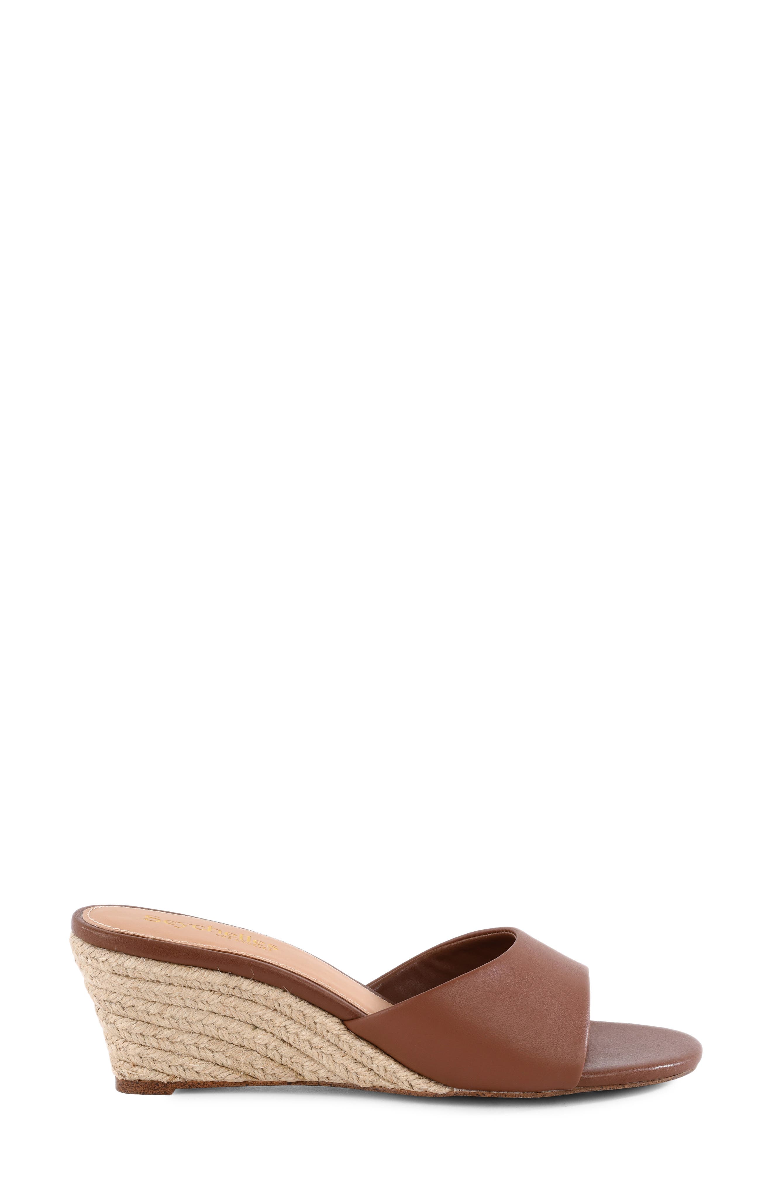 Seychelles Just Like That Wedge Sandal, Alternate, color, Brown