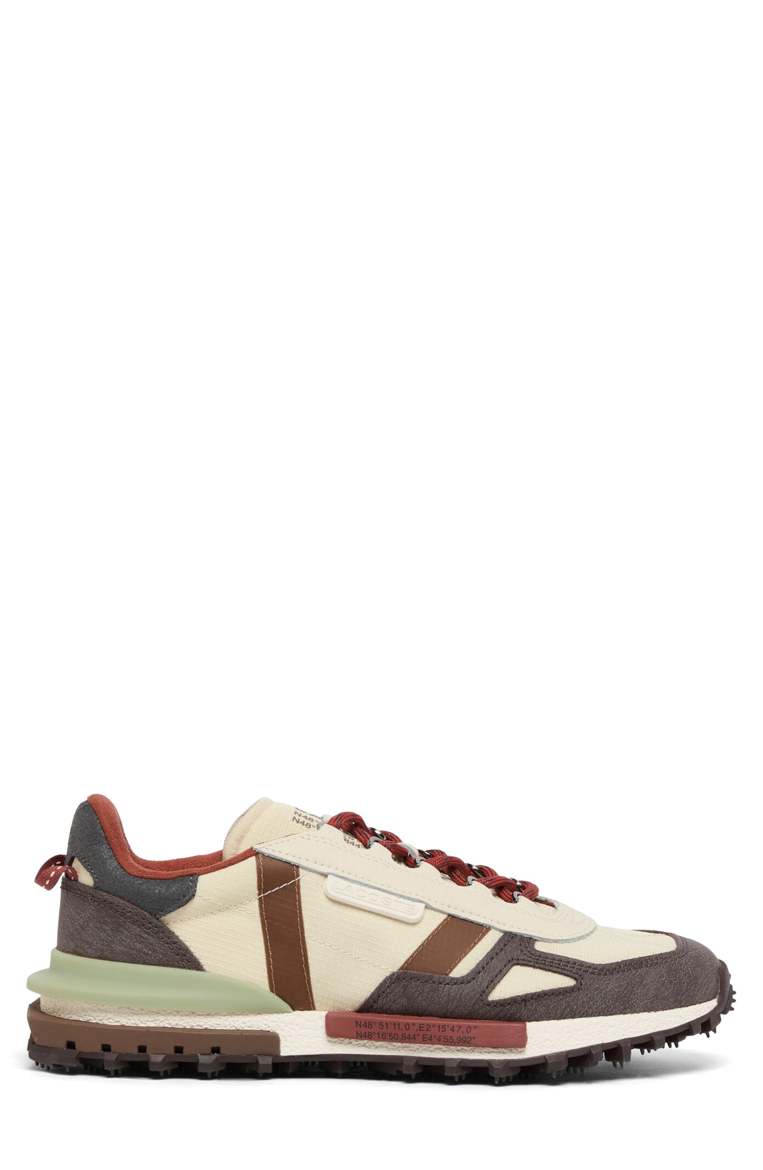 Elite Active 2264 Leather Sneaker, Alternate, color, LIGHT TAN/ DARK BROWN