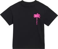 Palm Angels Kids' The Palm Graphic Cotton T-Shirt