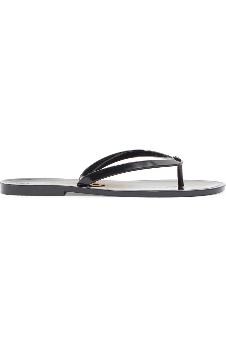 Sam Edelman Dean Flip Flop, Alternate, color, Black