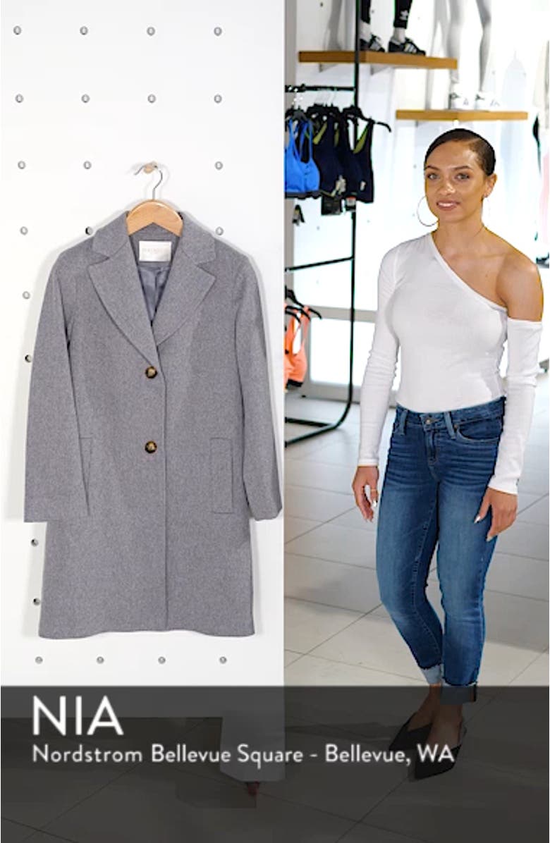 Loro Piana Wool Long Coat, sales video thumbnail