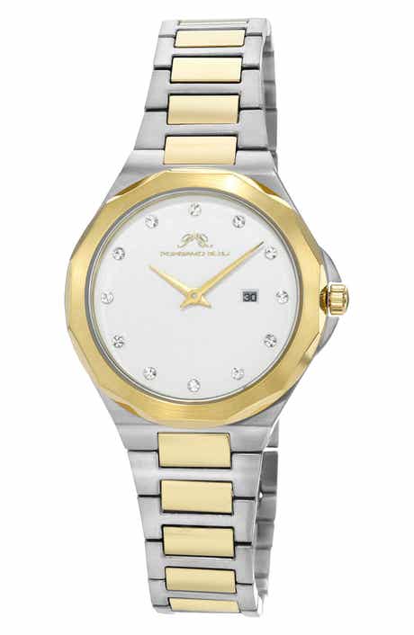 PORSAMO BLEU Victoria Two-Tone Bracelet Strap Watch, 33mm