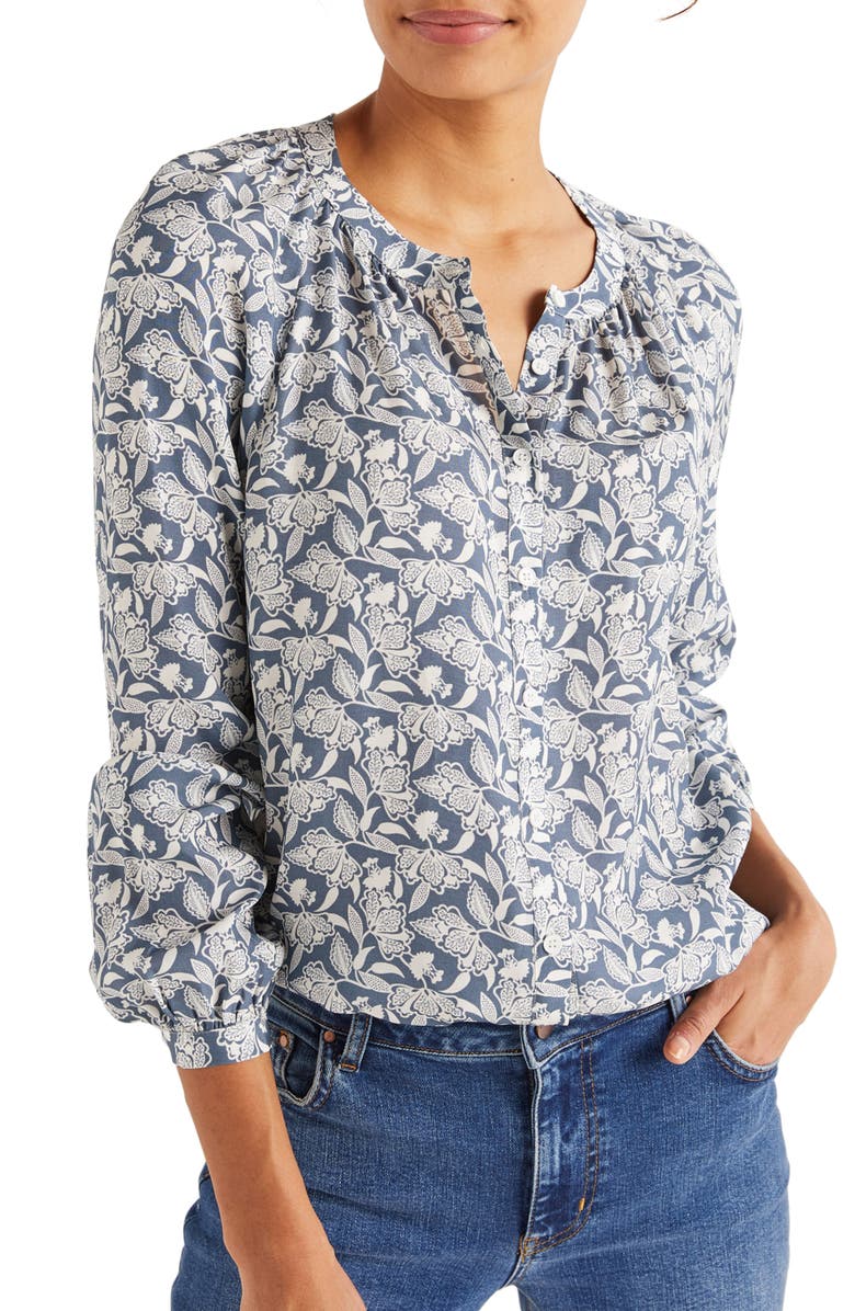 Boden Naomi Button-Up Blouse, Main, color,