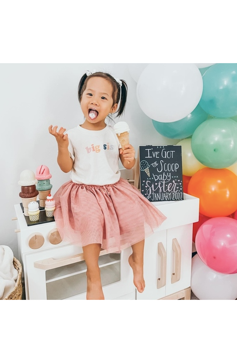 Finn + Emma Organic Graphic Tee | Big Bro, Alternate, color, Ivory