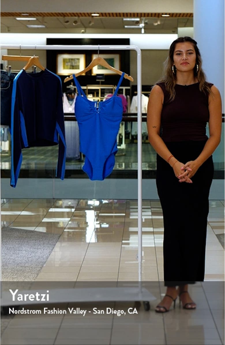 U-Bar One-Piece Swimsuit, sales video thumbnail