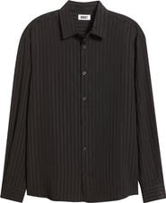 KROST Jordan Seersucker Stripe Button-Up Shirt