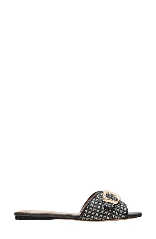 Linea Paolo Leighton Slide Sandal In Black