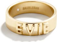 BaubleBar Custom Band Ring