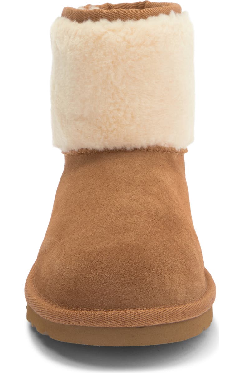 UGG<sup>®</sup> Kids' Classic Jona Luxury Boot, Alternate, color, Chestnut