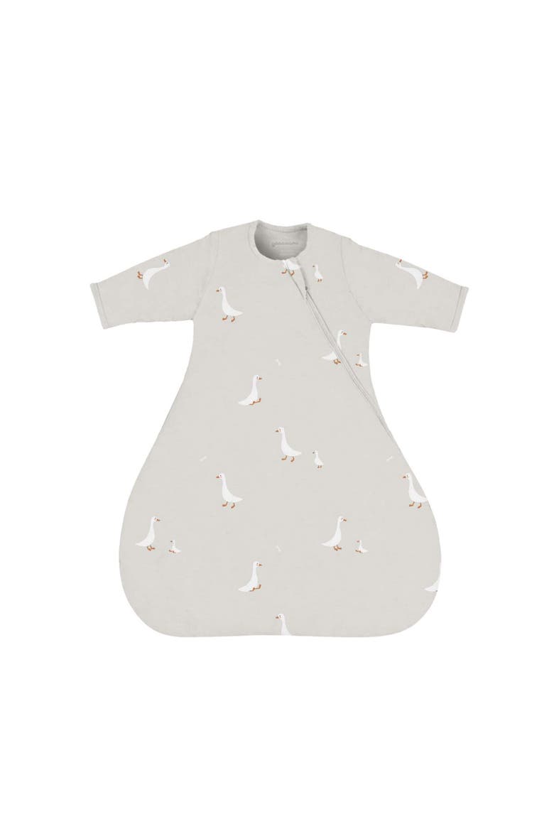 Unisex Baby Long Sleeve Transitional Swaddle Sleep Sack, Easy Diaper Changes, 1.0 TOG, Main, color, Goose