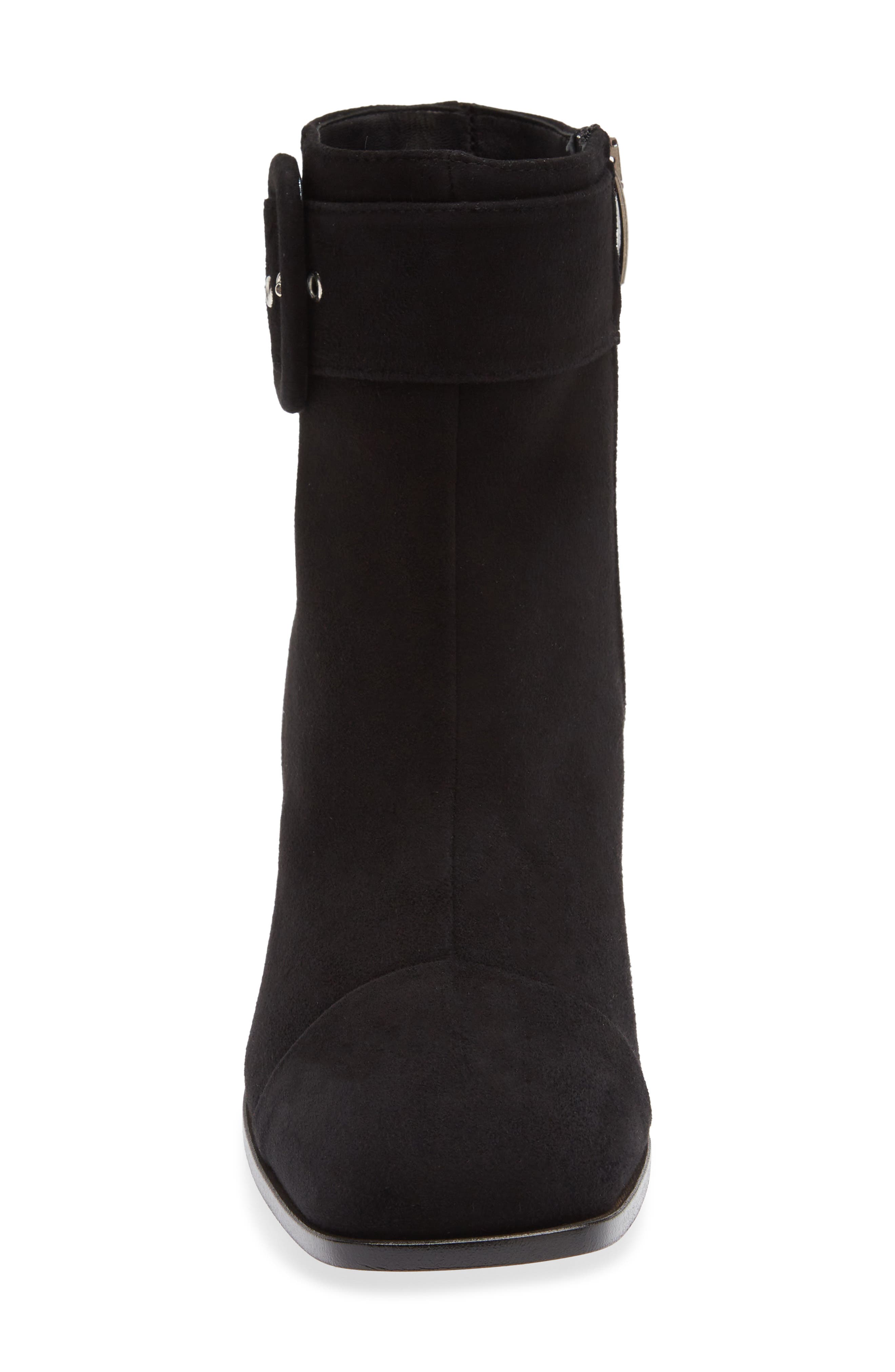 Norma Buckle Bootie, Alternate, color, BLACK SUEDE