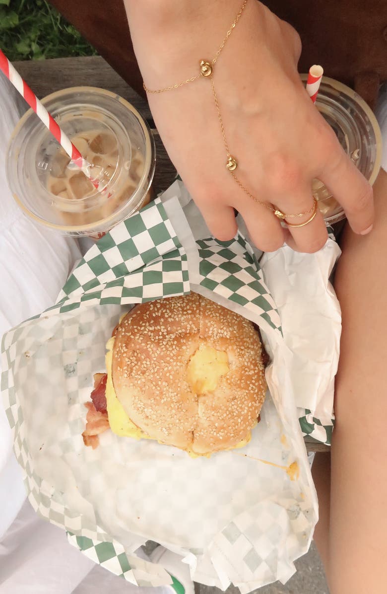 Joiana Jewelry Cove Hand Chain, Alternate, color, Gold