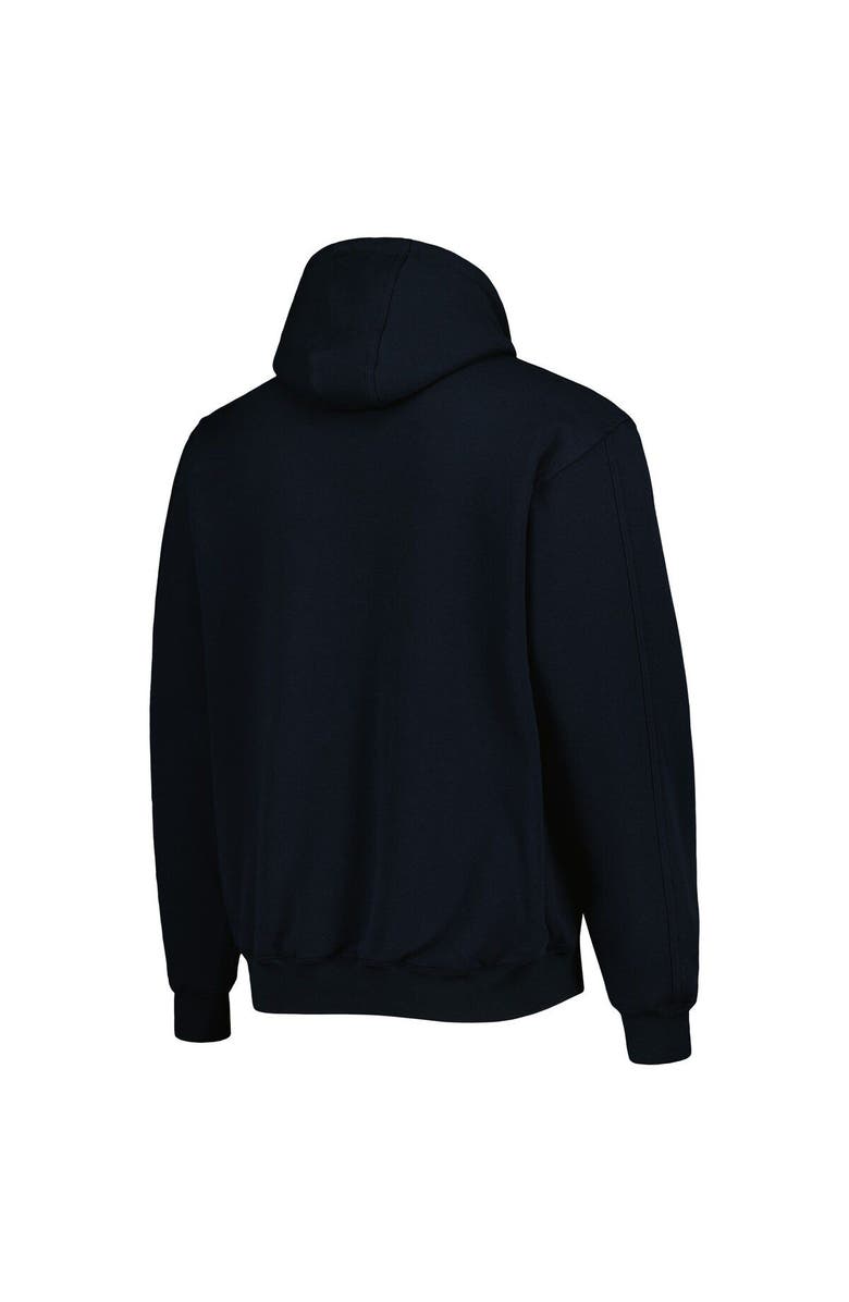 DUNBROOKE Men's Navy Dallas Cowboys Craftsman Thermal Lined Full-Zip Hoodie, Alternate, color, 