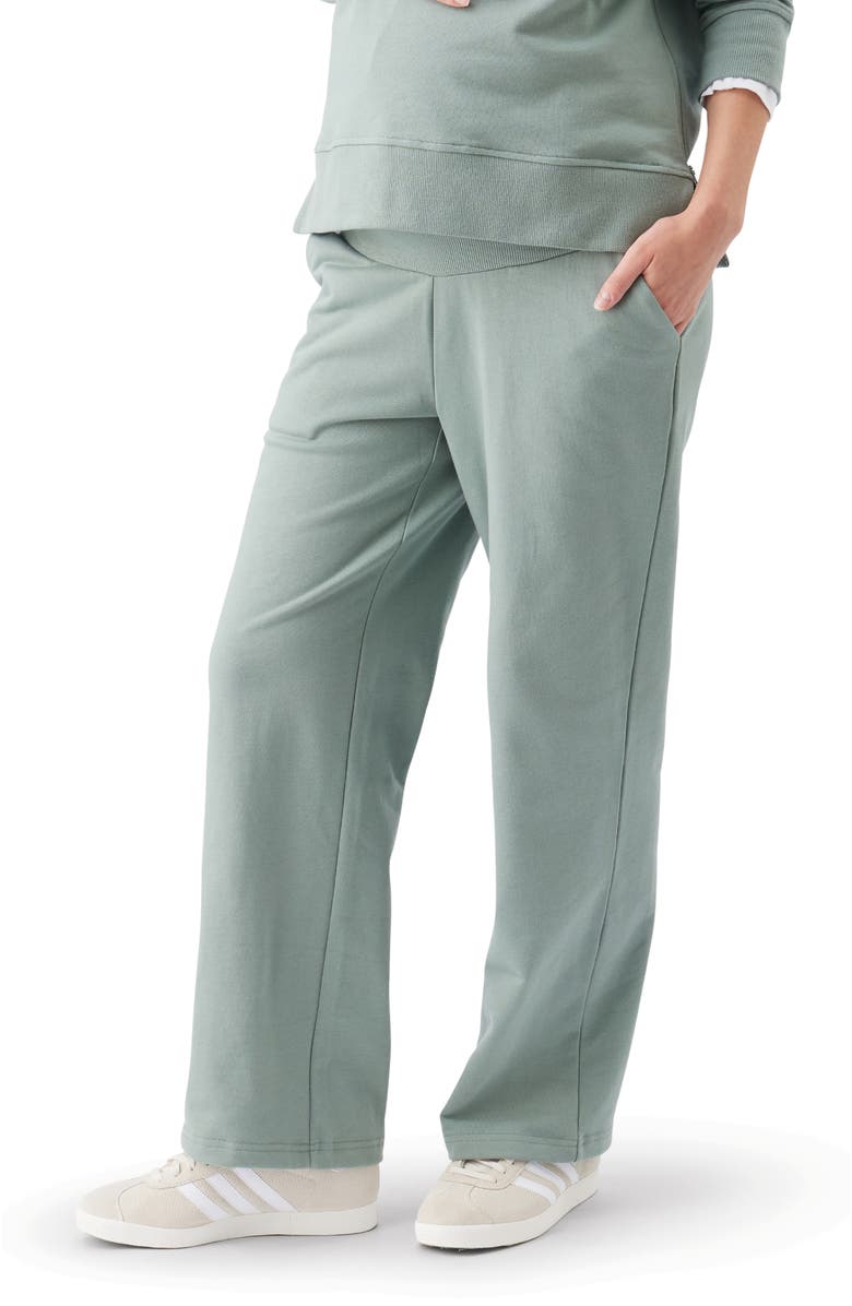 Ripe Maternity Relax Jogger, Alternate, color, Sage