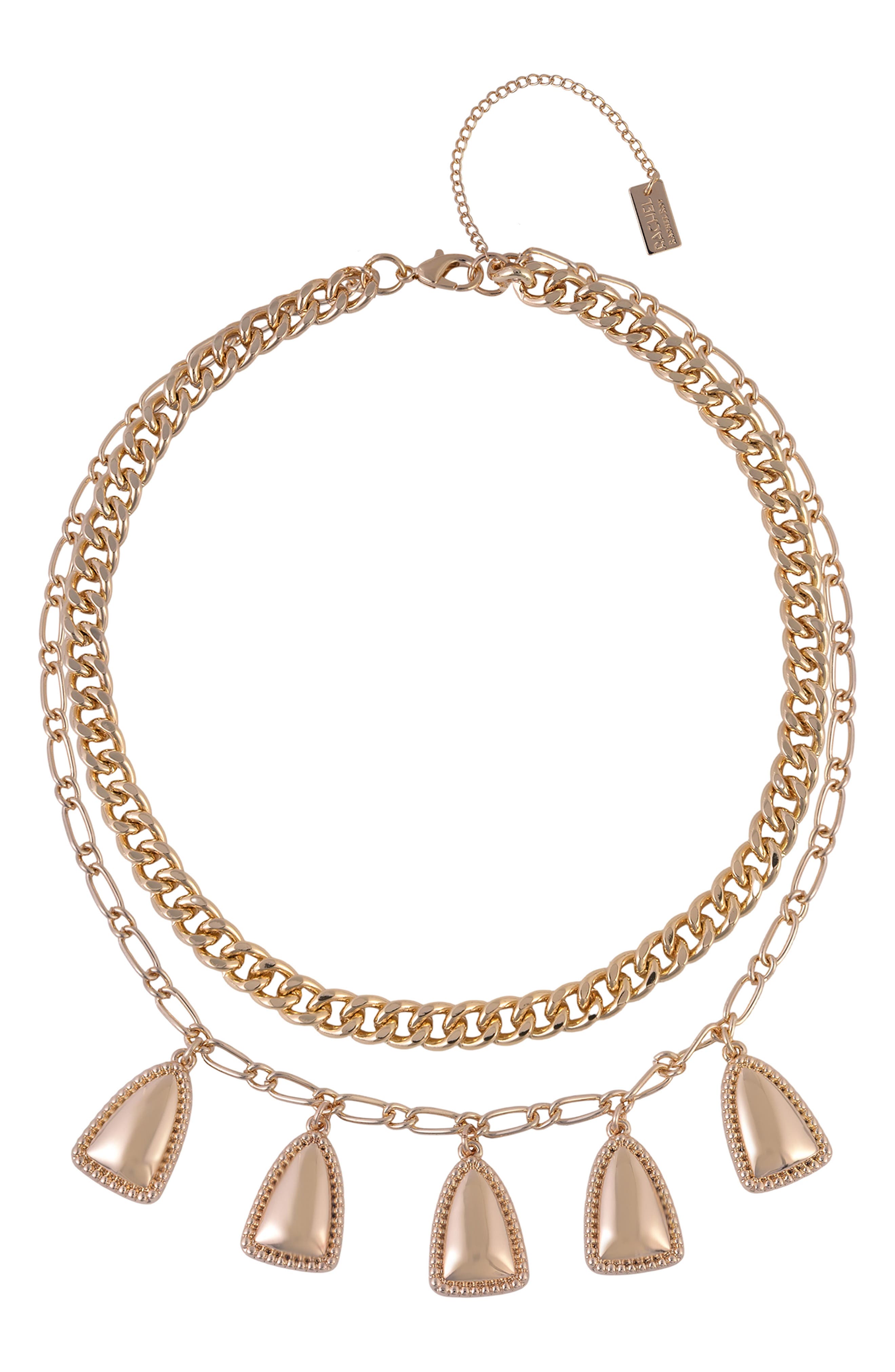 Rachel Roy Layered Chain Necklace